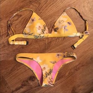 Triangl swim suit with bag